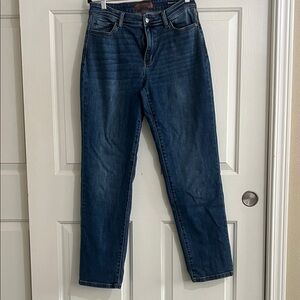 Judy Blue Women's Dark Blue Straight Leg Jeans